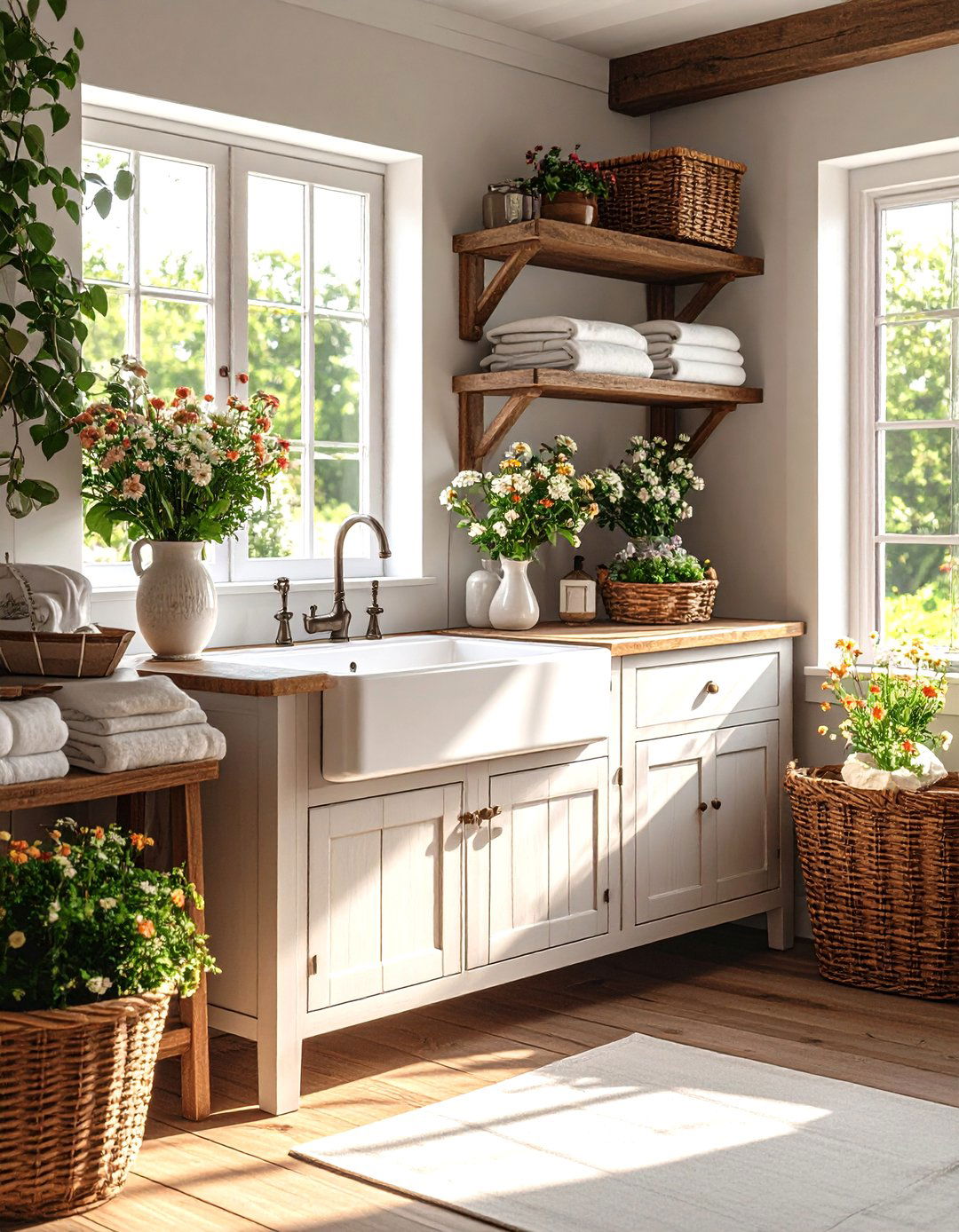 The Practical Utility and Laundry Room - 30 1940s interior design ideas
