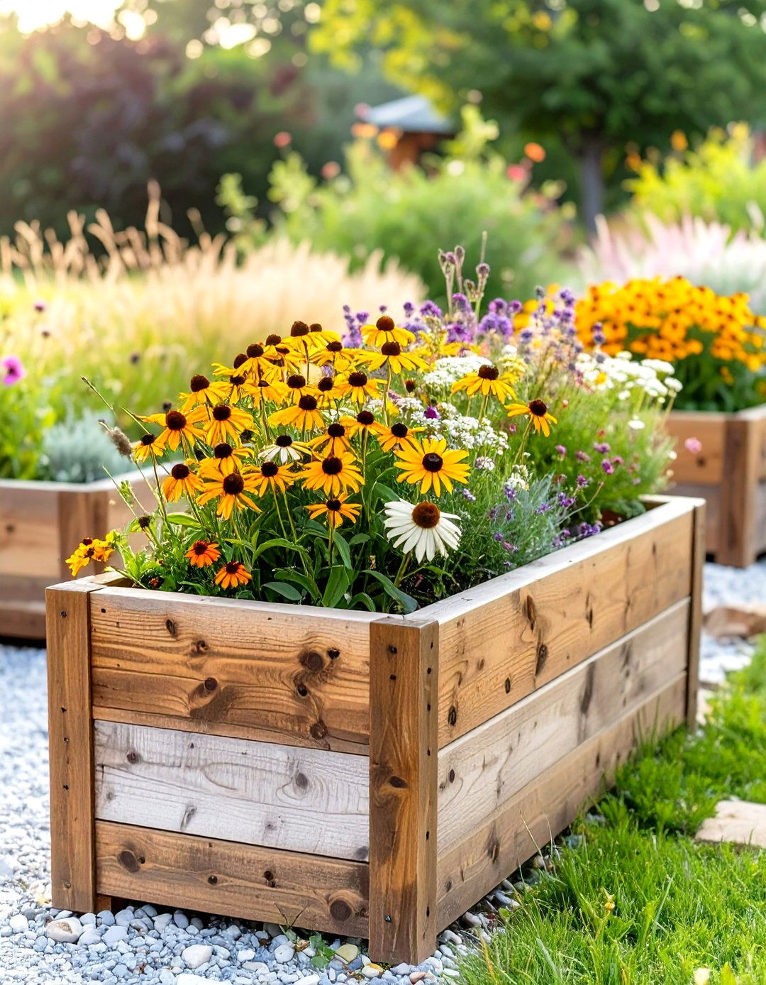 The Prairie Style Container Garden - 30 container garden ideas