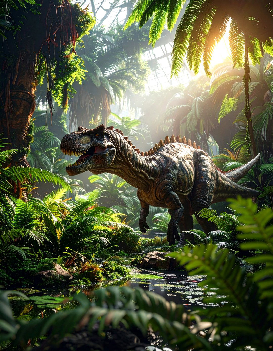 The Prehistoric Jurassic Garden - 30 lego ideas botanical garden
