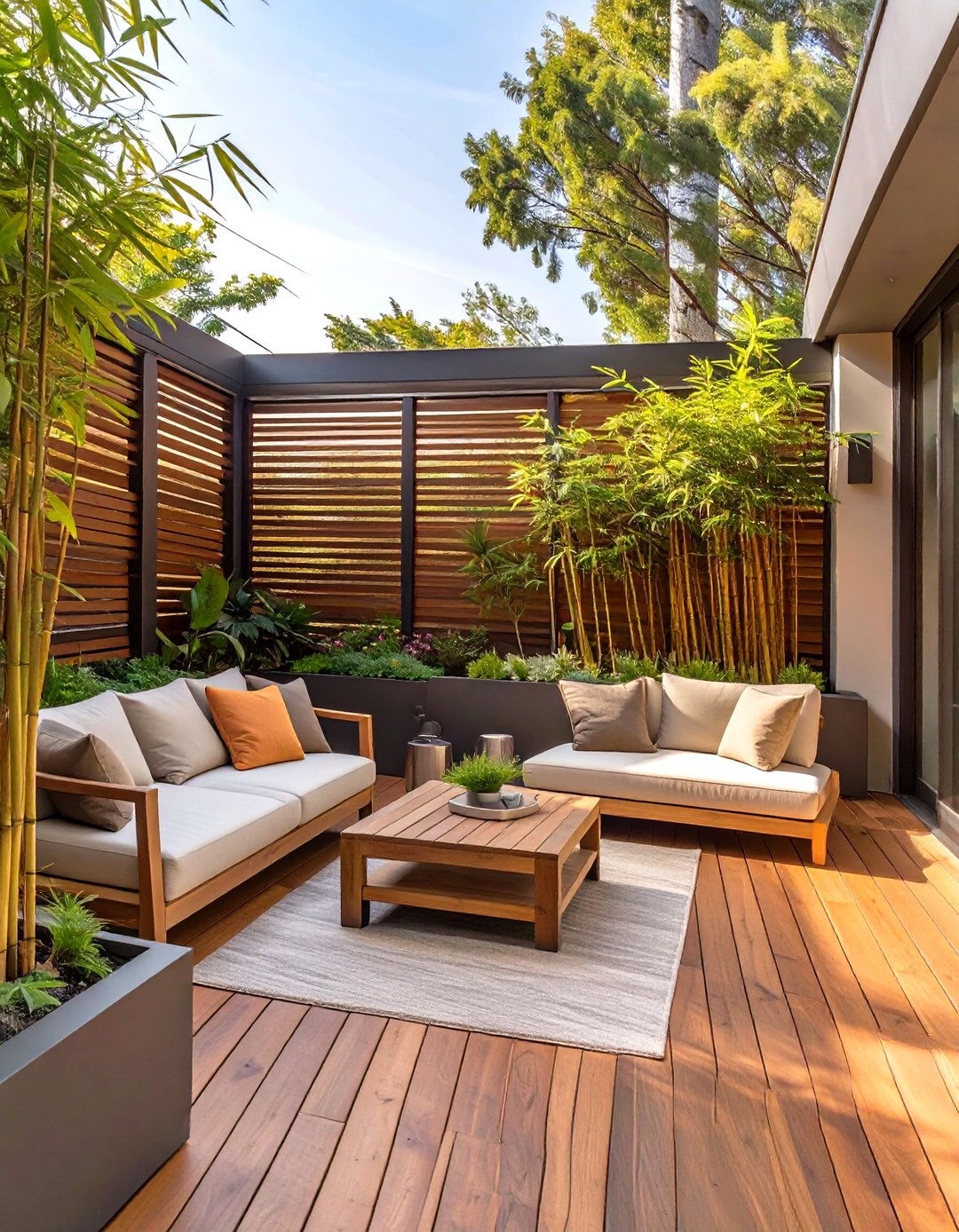 The Privacy Focused Deck - 30 cool deck ideas