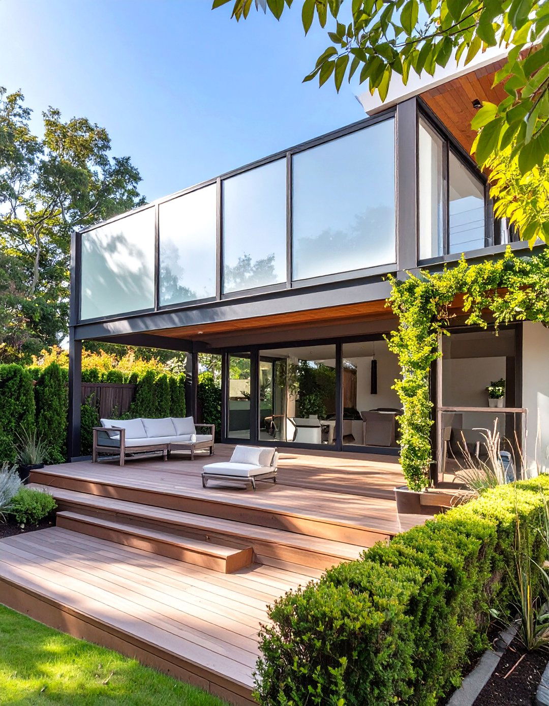 30 Best Backyard 2 Level Deck Designs for More Space - We Love Home Blog