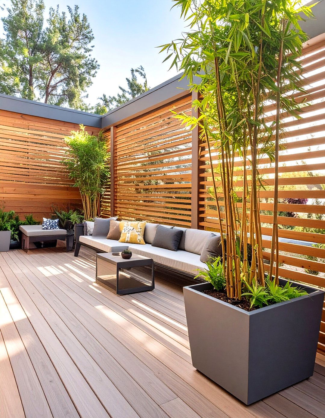 The Privacy Focused Sanctuary Deck - 30 back deck ideas
