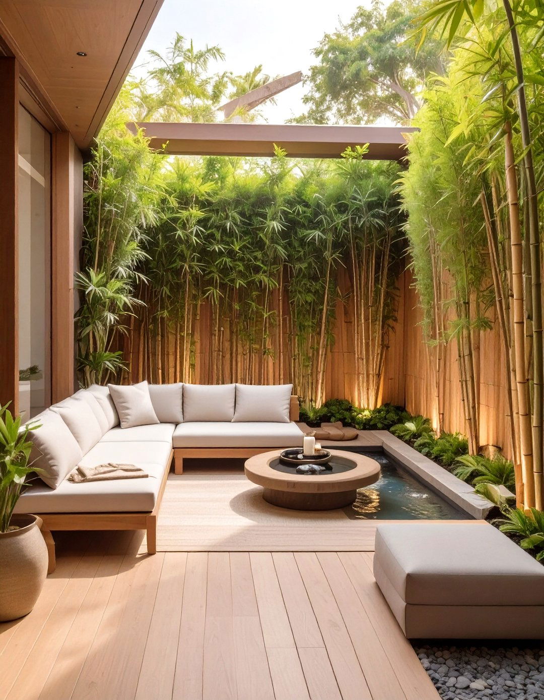 The Privacy Screen Deck - 30 deck landscaping ideas