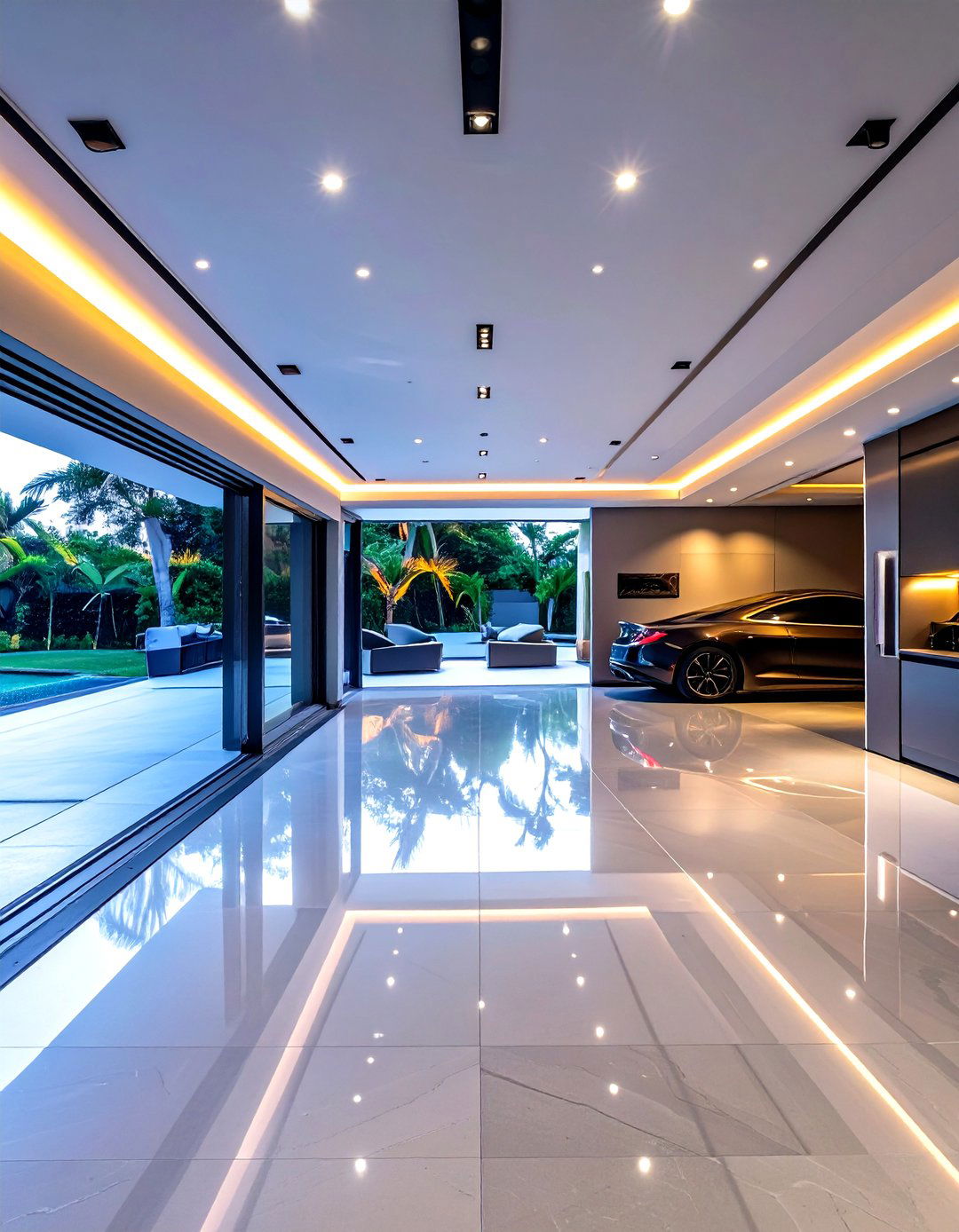 The Private Car Collectors Garage House Design - 30 luxury house design ideas
