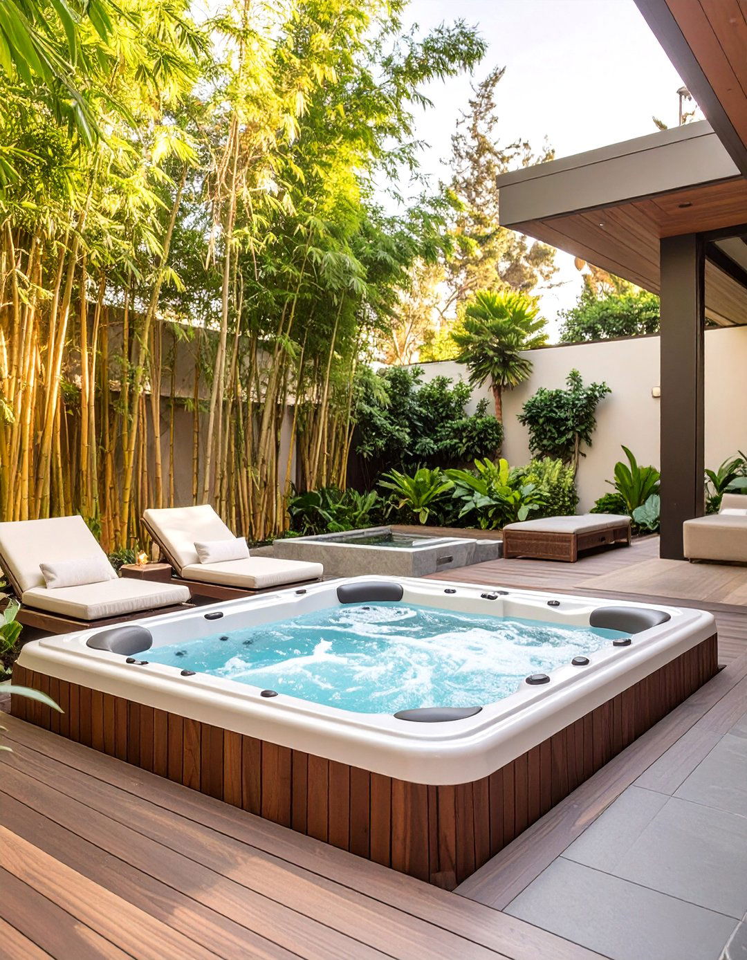 The Private Spa Retreat - 30 backyard oasis ideas