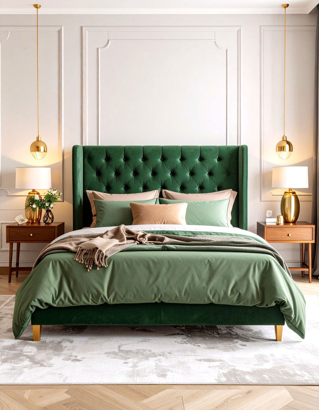 The Proportion of a Bed to its Headboard - 30 proportion in interior design ideas