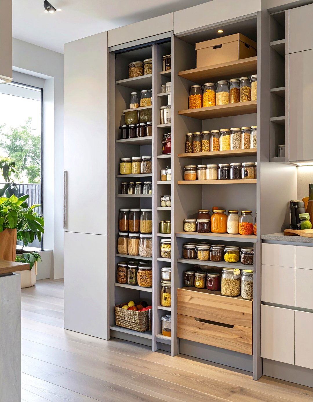 The Pull Out Pantry Closet - 30 home depot closet design ideas