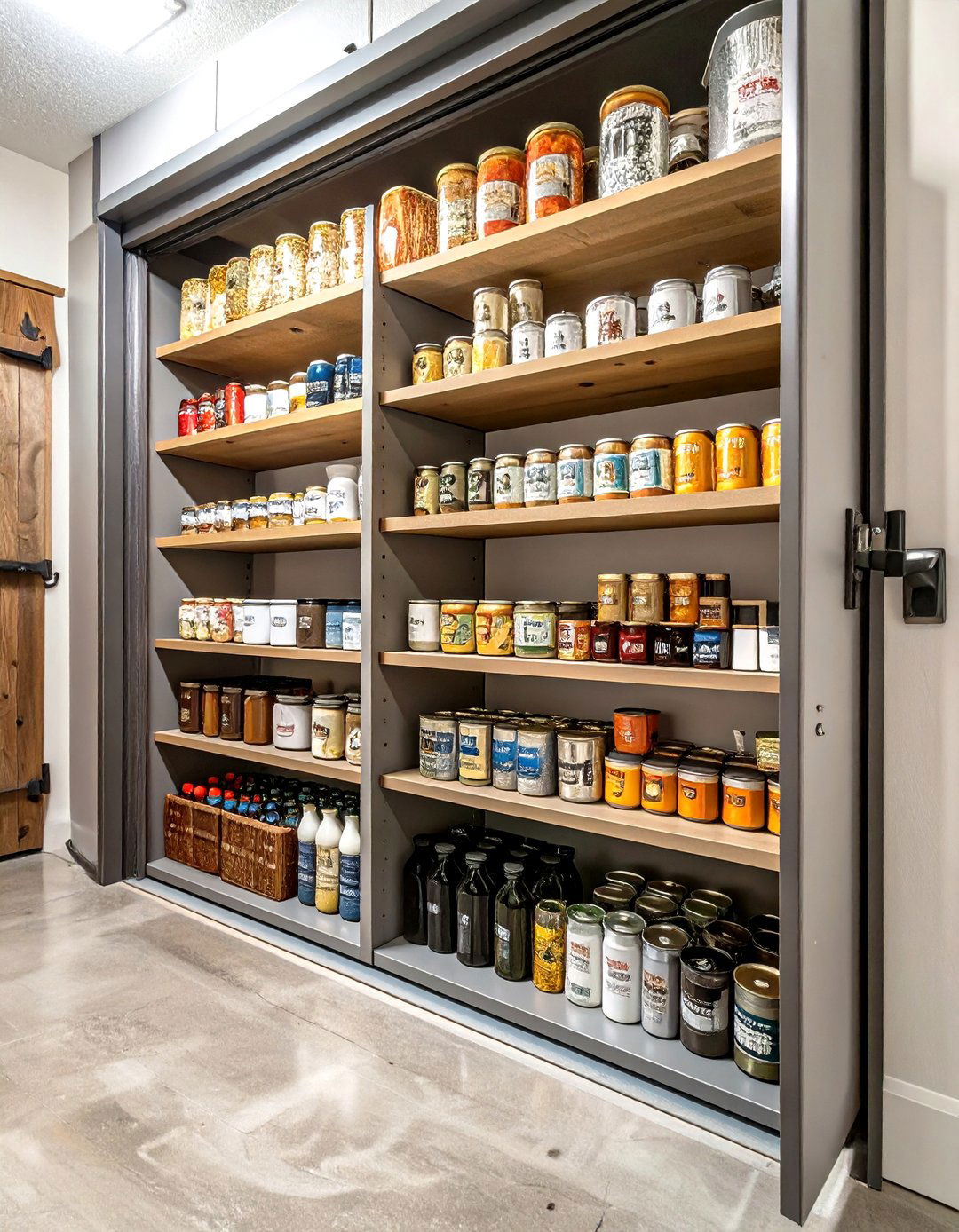 The Pull Out Pantry Garage Closet - 30 garage closet ideas