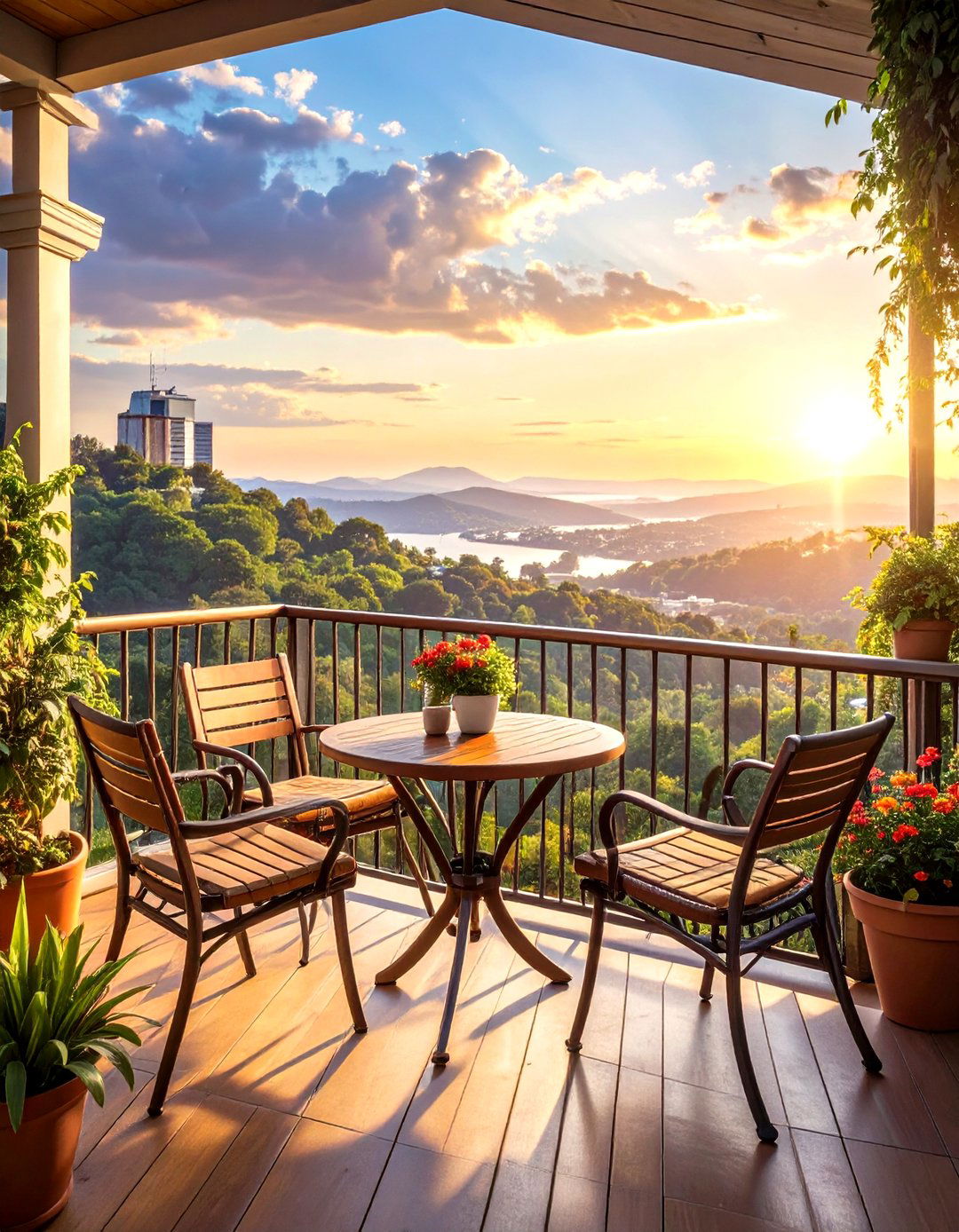 The Quarterbacks View Balcony - 30 madden home design ideas