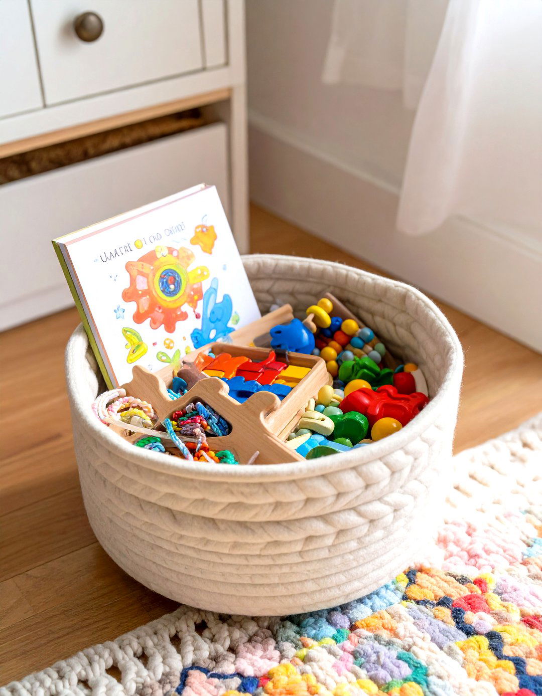 The Quiet Time Activity Basket - 30 homemade diy baby shower gift basket ideas
