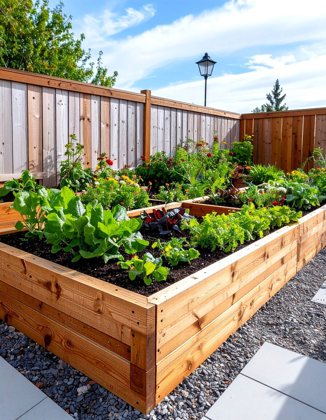 The Railway Sleeper Garden Bed - 30 garden beds ideas