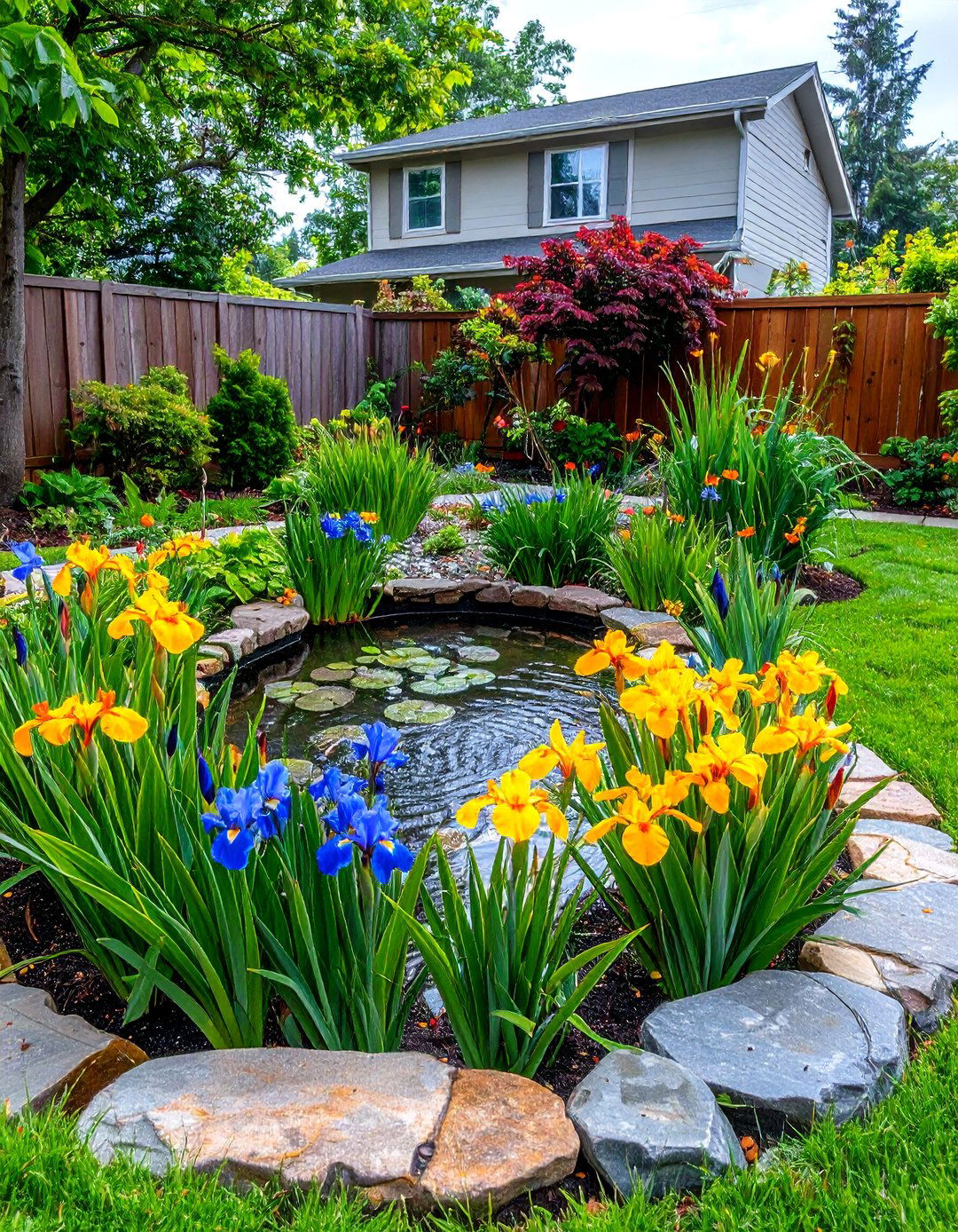 The Rain Garden Solution - 30 front yard landscaping ideas florida