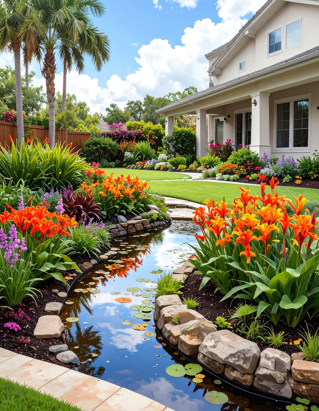 The Rain Garden for Stormwater Management - 30 low maintenance florida landscaping ideas
