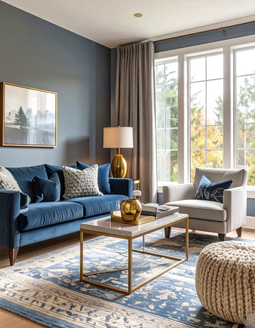 The Rainy Day Blues Palette - 30 interior design seattle ideas