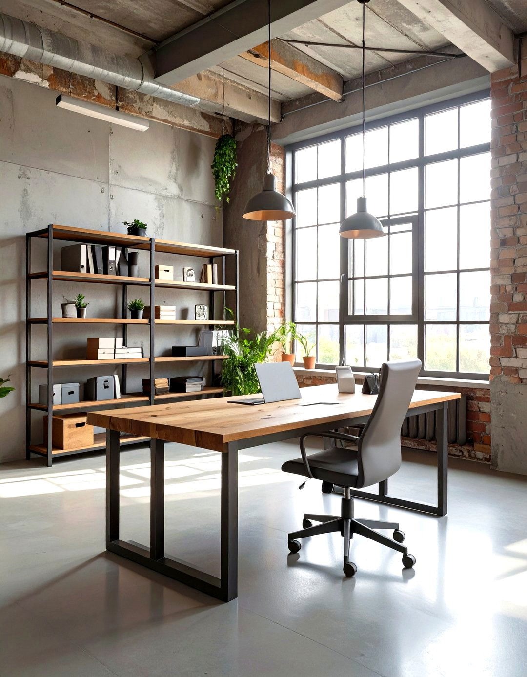 The Raw Industrial Workspace - 30 havenly interior design ideas