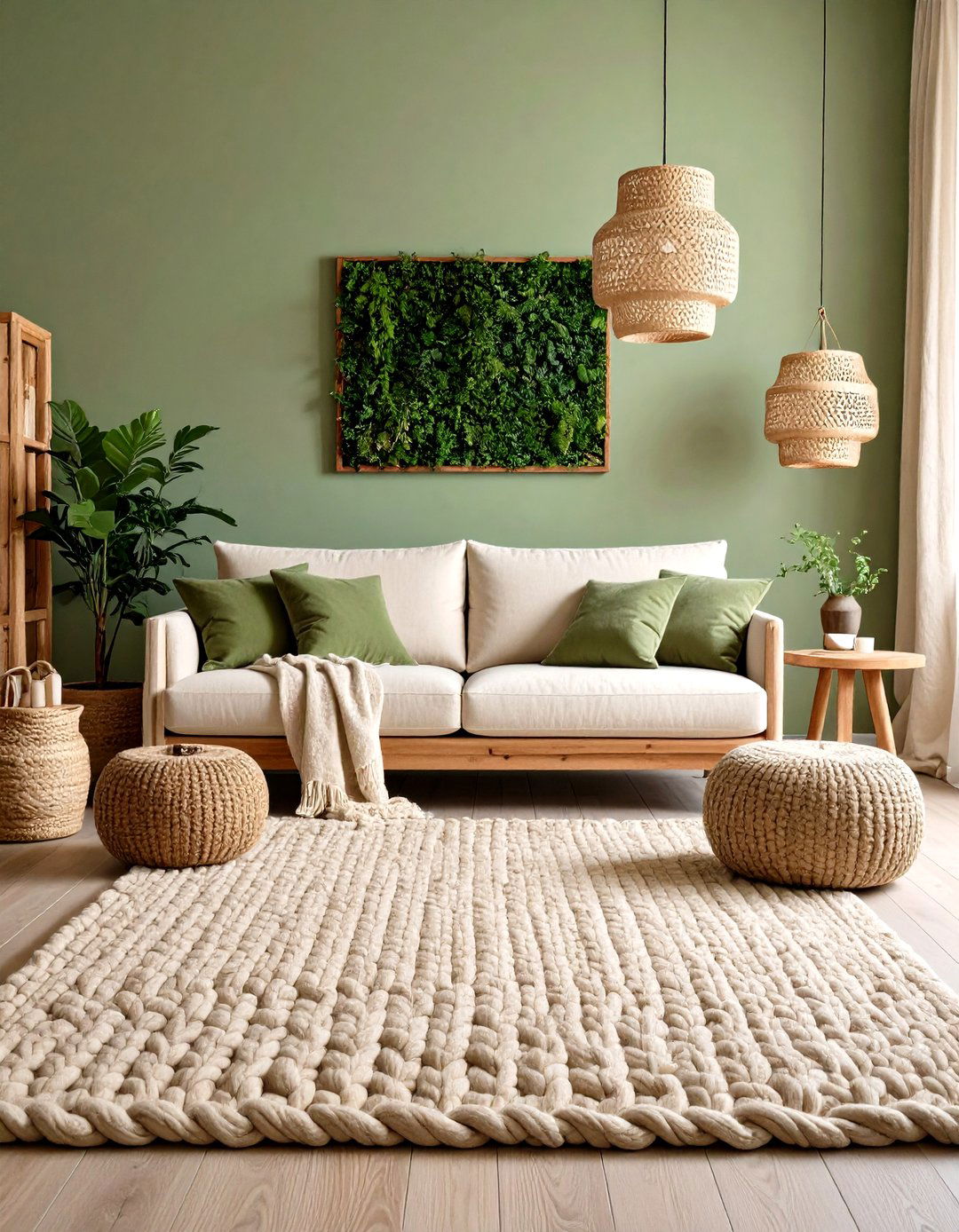 The Raw Textures Living Room - 30 earthy living room ideas