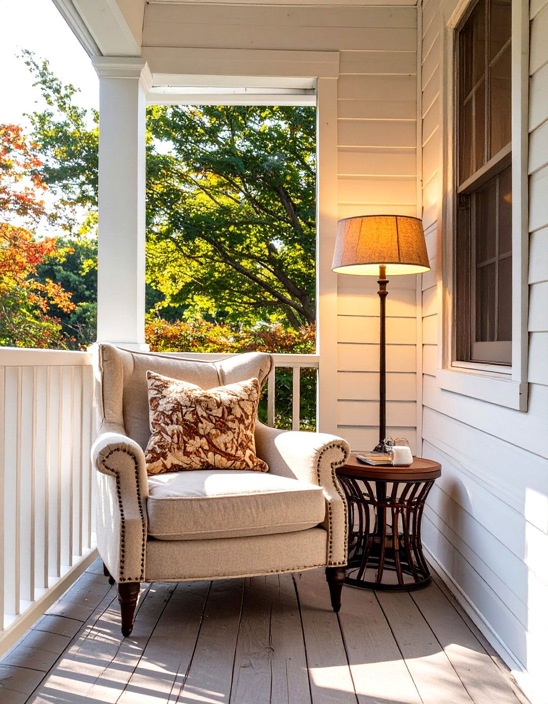 30 Narrow Front Porch Ideas to Boost Curb Appeal - We Love Home Blog