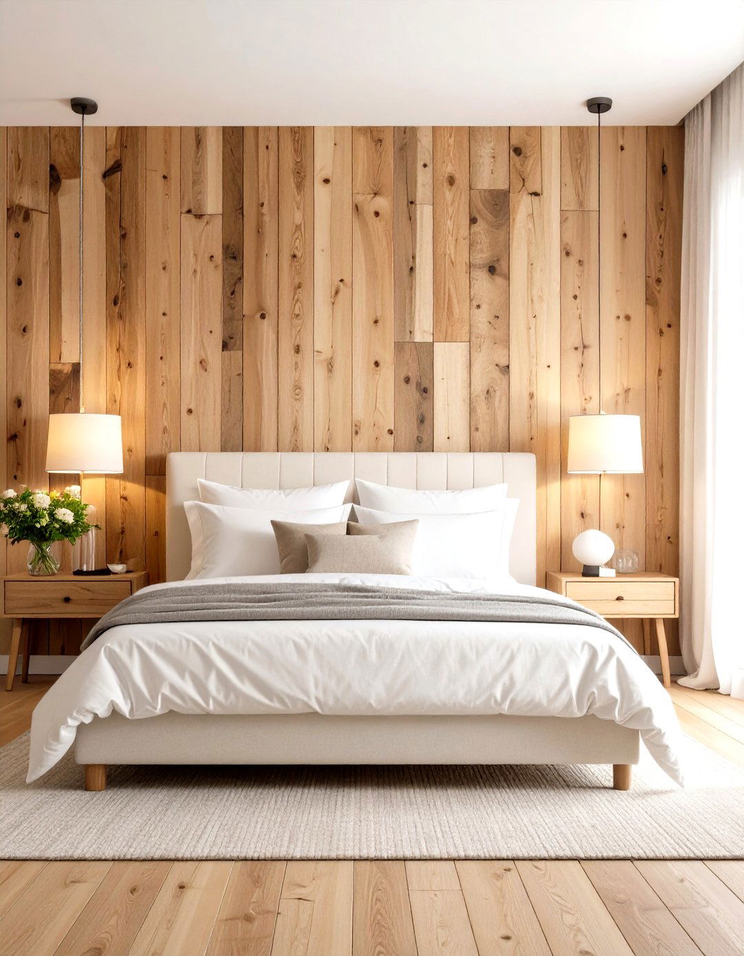 The Reclaimed Wood Wall Bedroom - 30 joanna gaines bedroom ideas