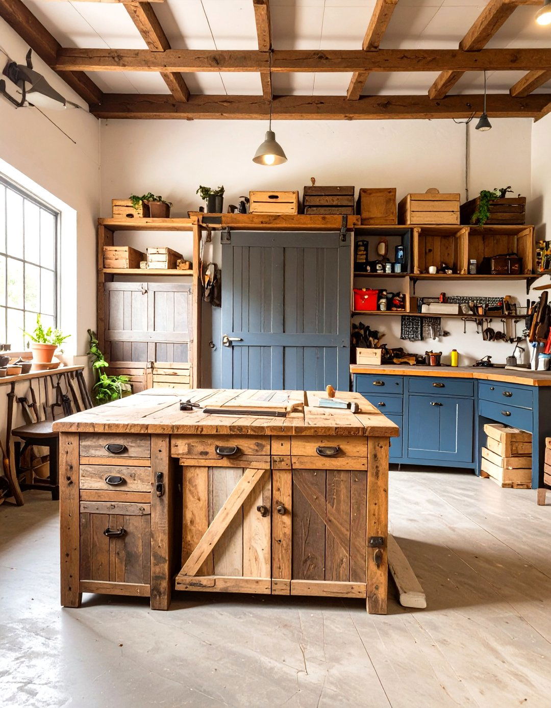 The Reclaimed and Recycled Garage Shop - 30 garage shop ideas