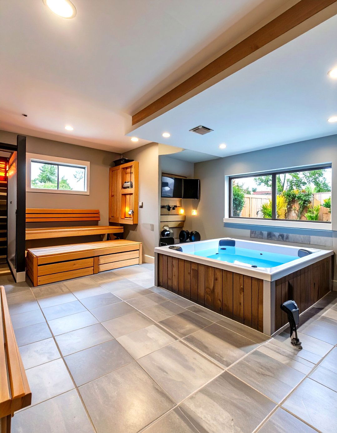 The Recovery and Wellness Garage Gym - 30 garage home gym ideas