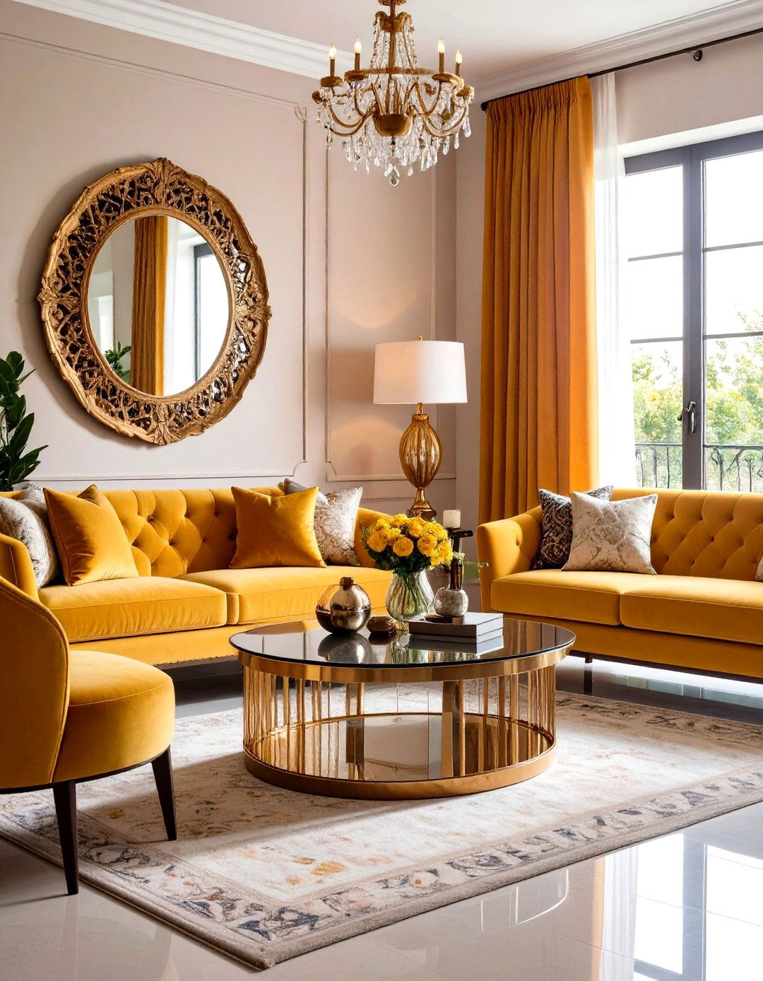 The Reflective Light Small Living Room - 30 ideas for small living room