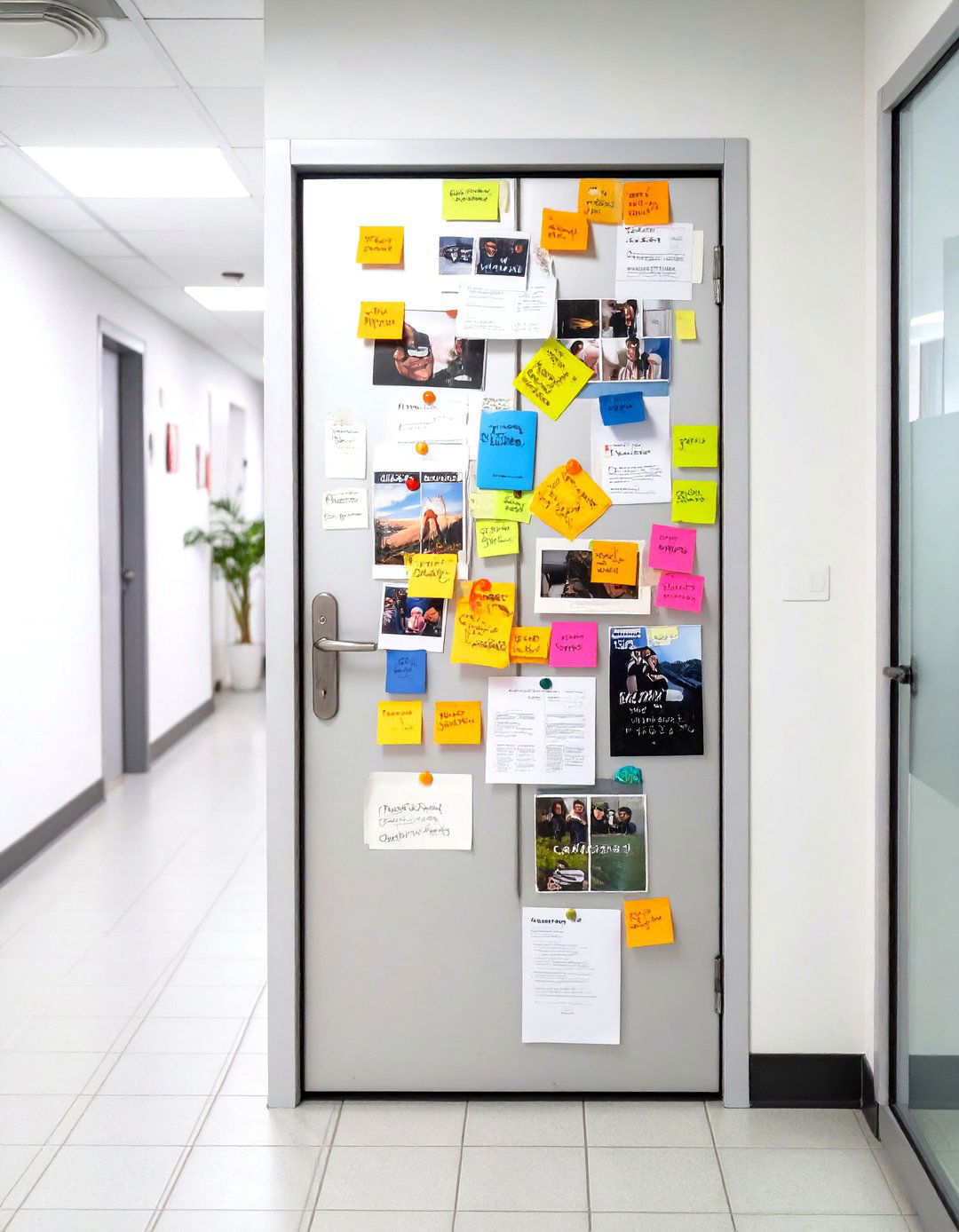 The Refrigerator Masterpiece - 30 office funny  door decorating contest ideas