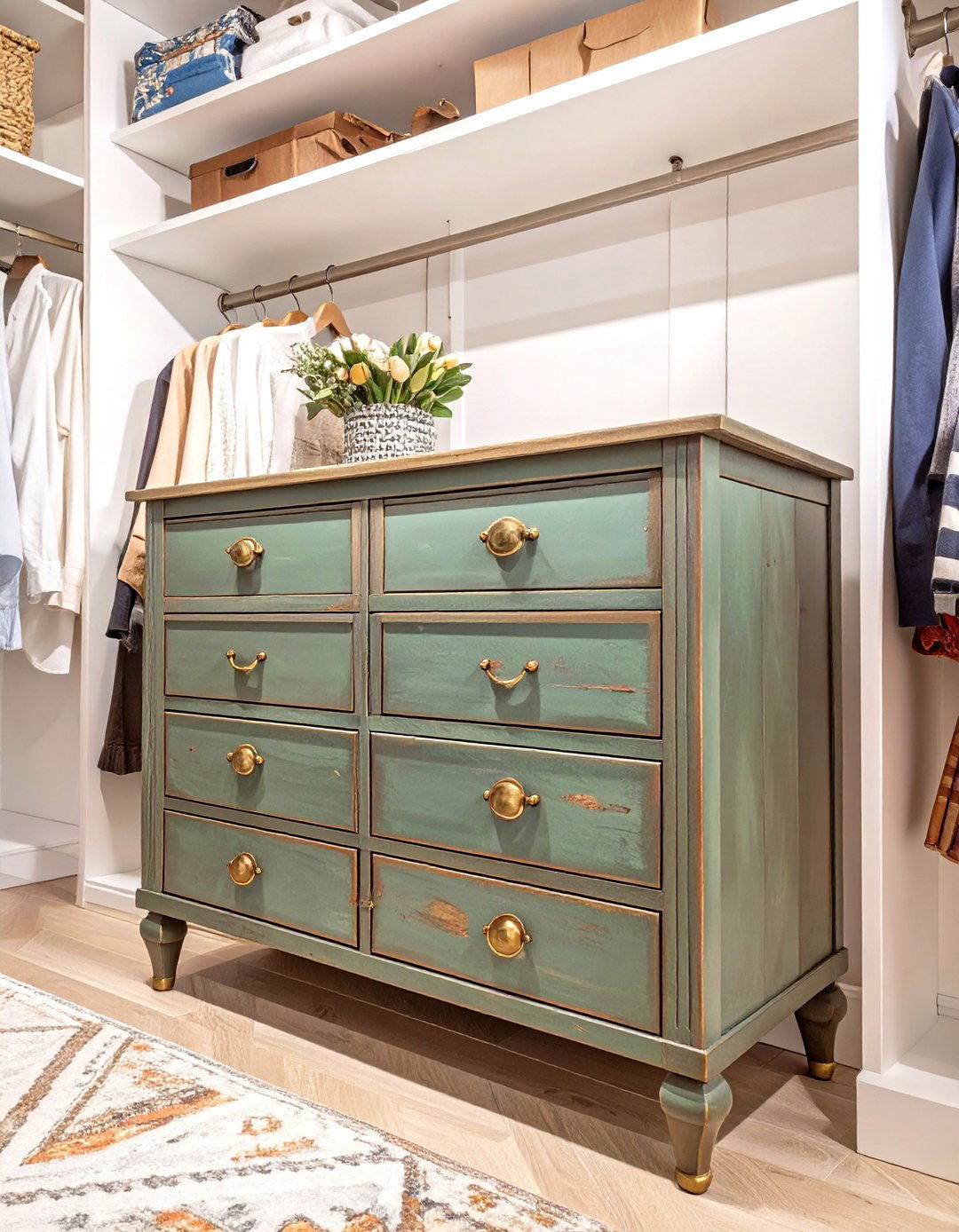 The Repurposed Furniture Closet Dresser - 30 closet dresser ideas