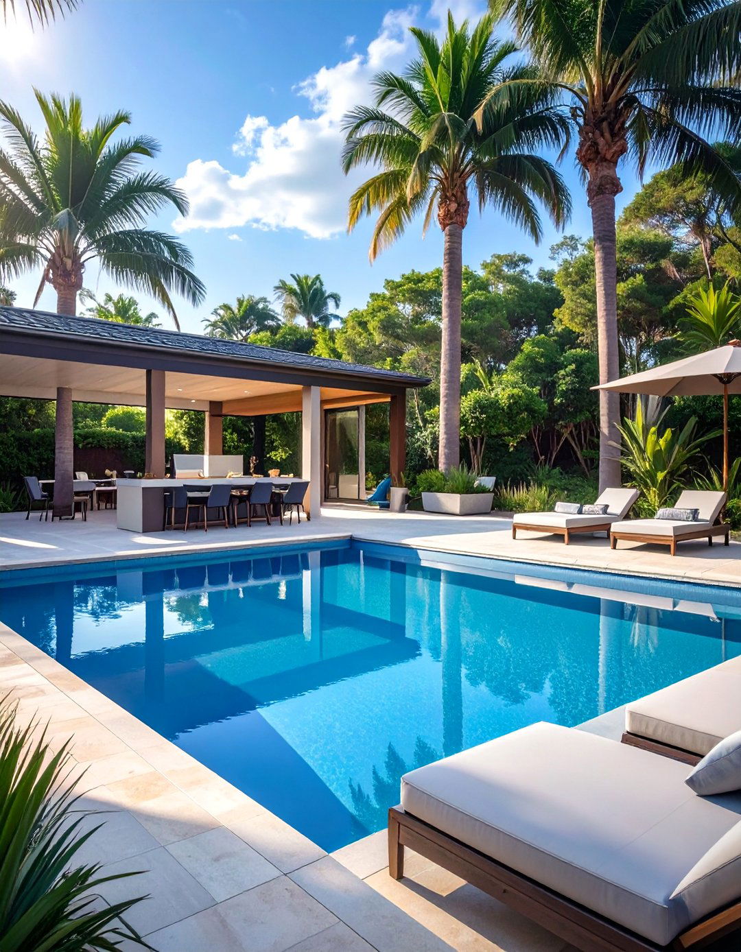 The Resort Style Pool Oasis - 30 buckhead landscape and design ideas