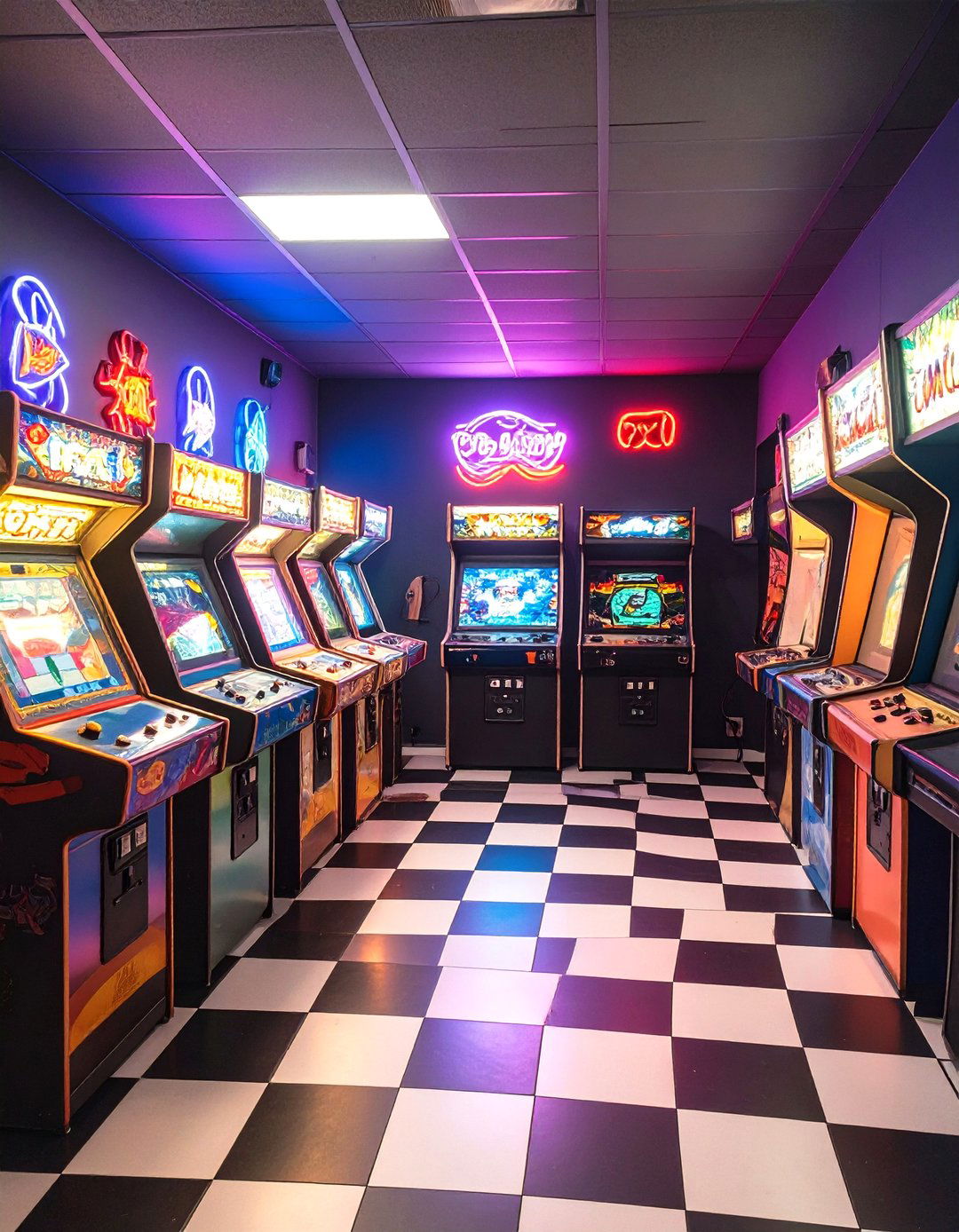 The Retro Arcade Game Room - 30 game room decor ideas
