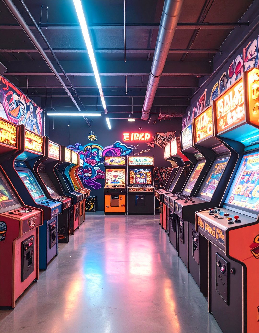 The Retro Arcade Garage - 30 garage makeover ideas