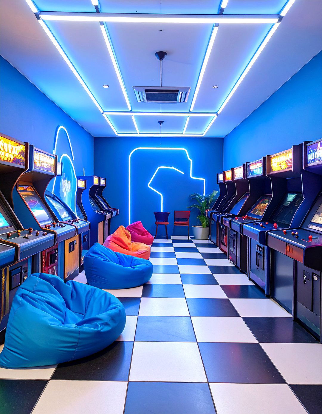 The Retro Arcade Throwback - 30 game room ideas on a budget