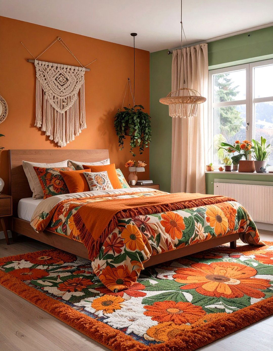 The Retro Seventies Bedroom - 30 girl bedroom ideas