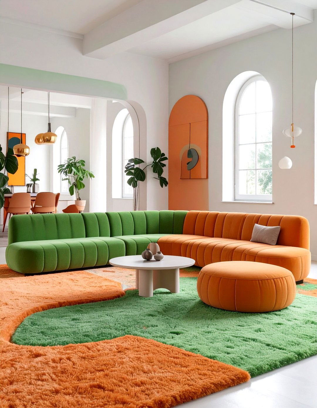The Retro s Conversation Pit - 30 interior design game ideas