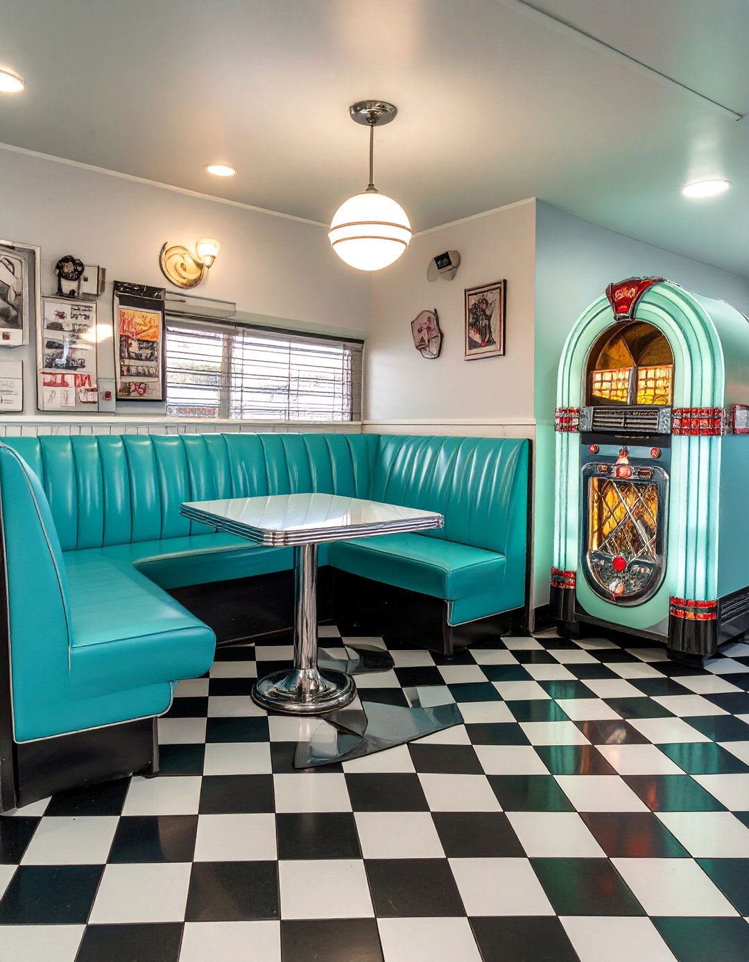 The Retro s Diner Garage - 30 garage decor ideas