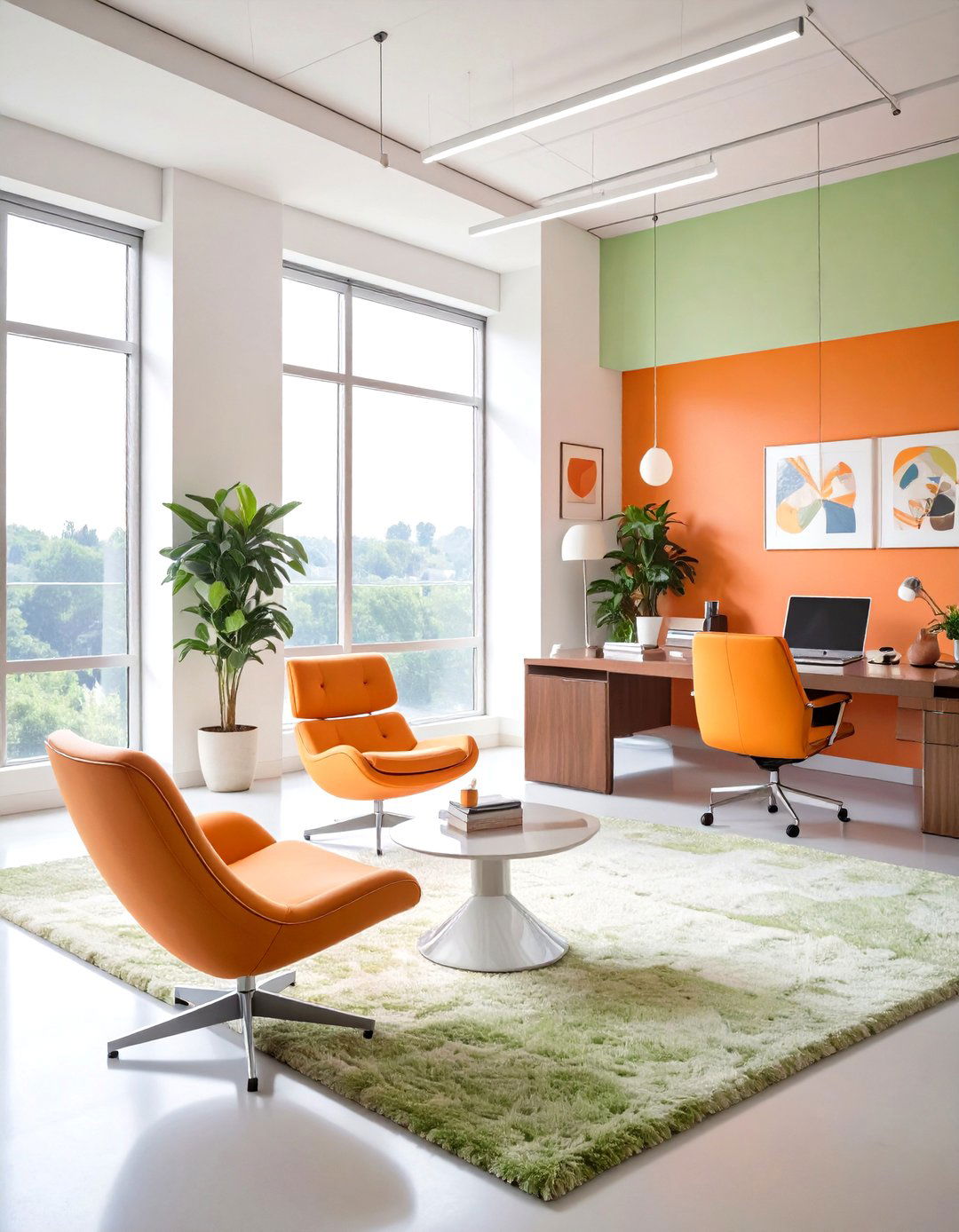The Retro s Groove Office - 30 office decoration ideas for work