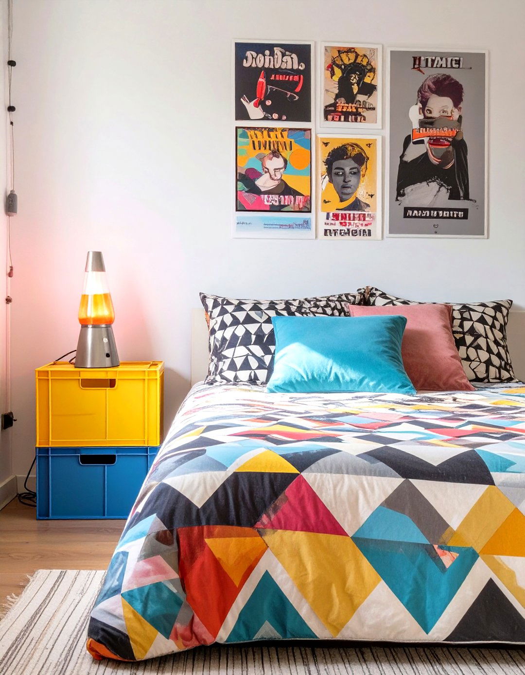 The Retro s Throwback Dorm Room - 30 boy dorm room ideas