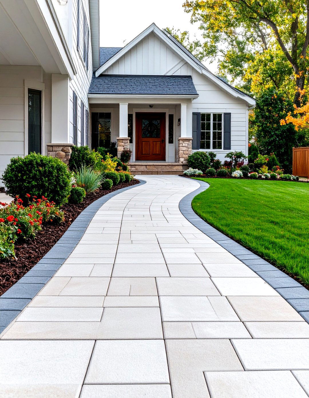 30 Best Driveway Entrance Landscaping Ideas to Try - We Love Home Blog