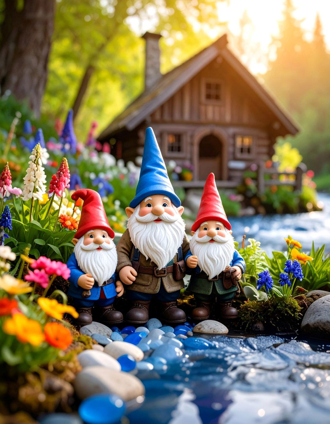 The Riverside Gnome Garden - 30 gnome garden ideas