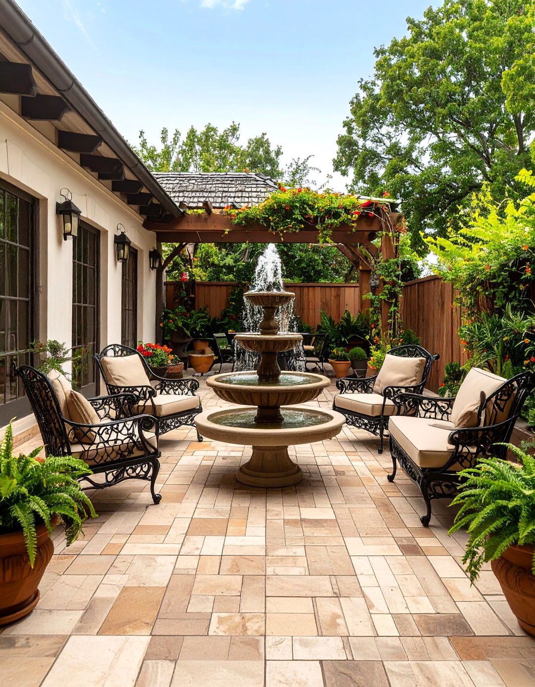 The Roaring Twenties Garden Patio - 30 1920s interior design ideas
