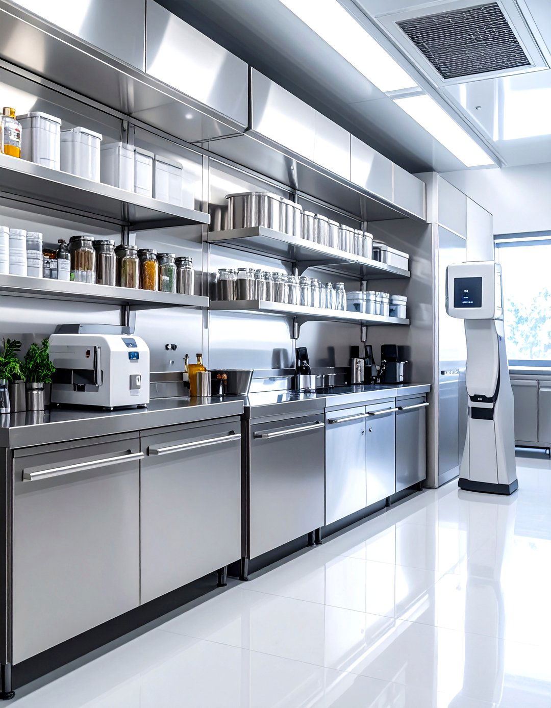 The Robotic Butlers Pantry - 30 futuristic interior design ideas