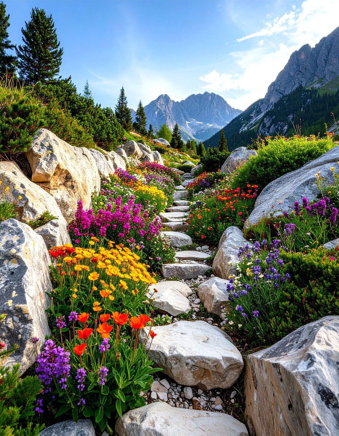 The Rock Garden Alpine Crevice - 30 garden inspiration