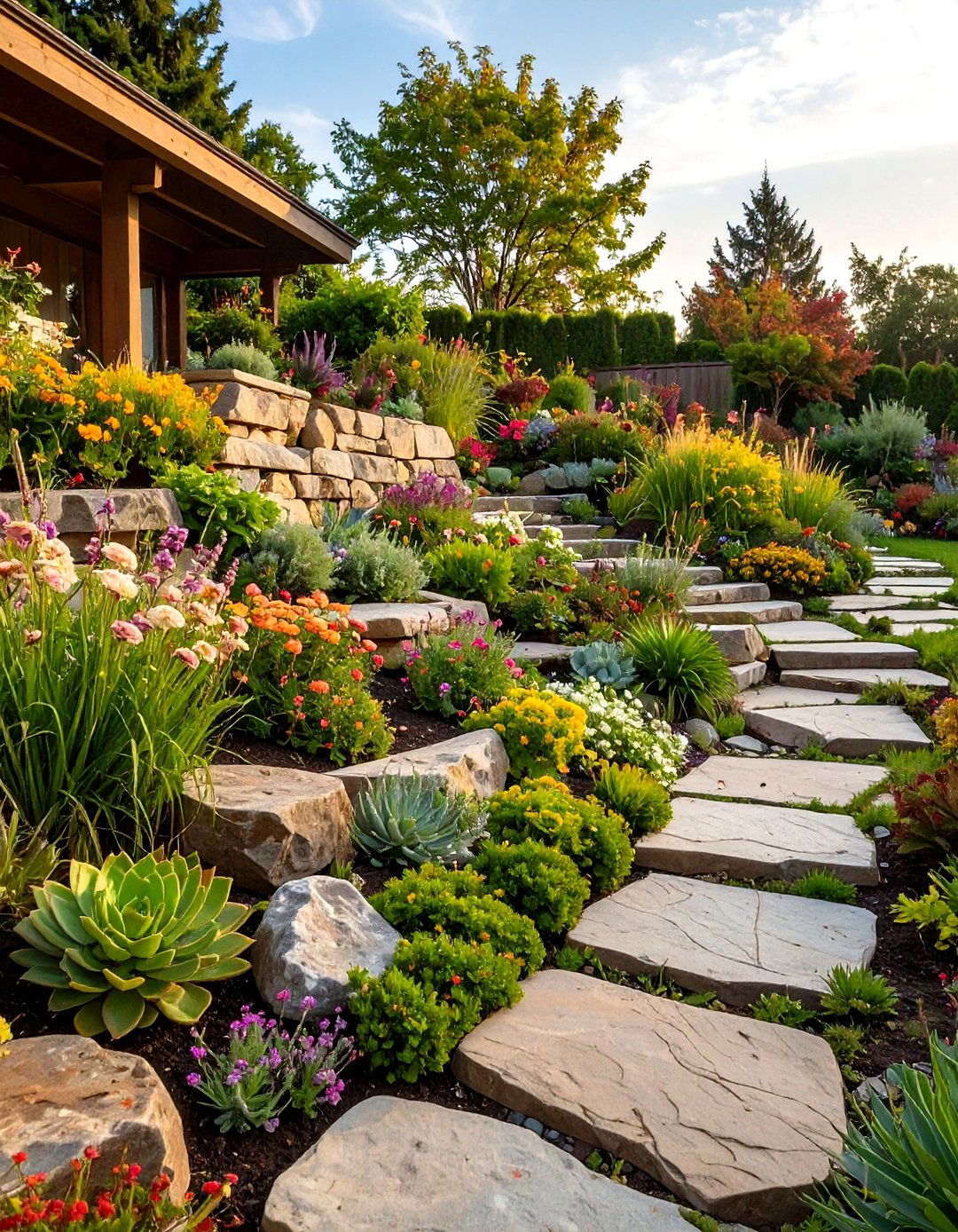 The Rock Garden Crevice Design - 30 easy garden ideas