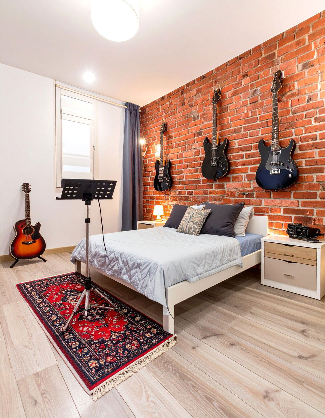 The Rock and Roll Stage Bedroom - 30 cool boys bedroom ideas
