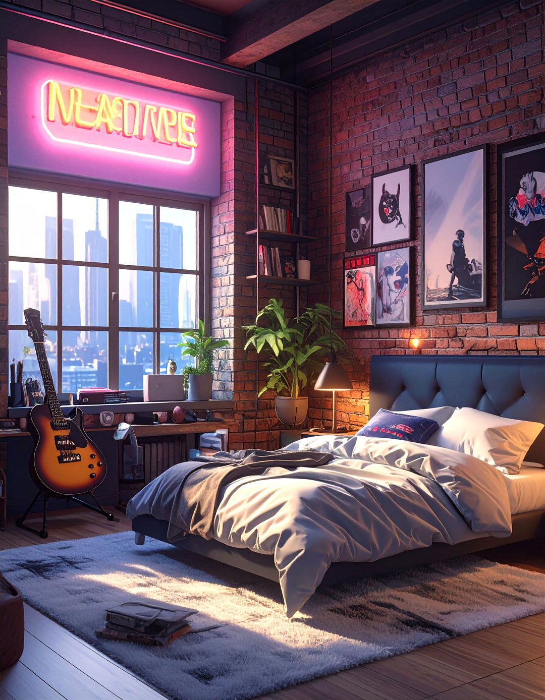 The Rockstars Backstage Pass Bedroom - 30 awesome boy bedroom ideas