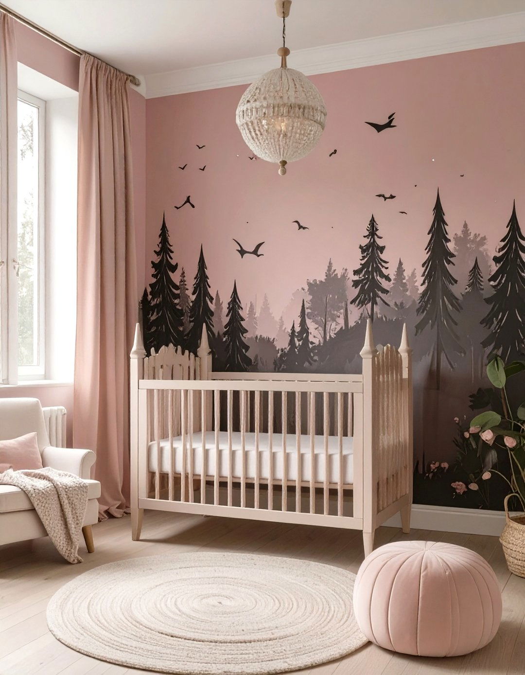 The Romantic Gothic Nursery - 30 modern gothic interior design ideas