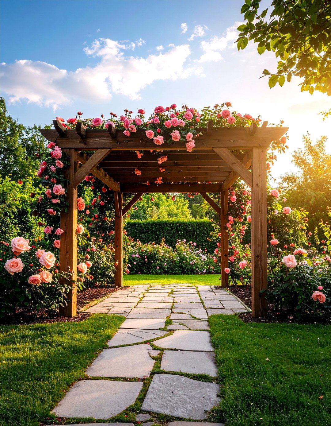 The Romantic Rose Garden - 30 english garden ideas