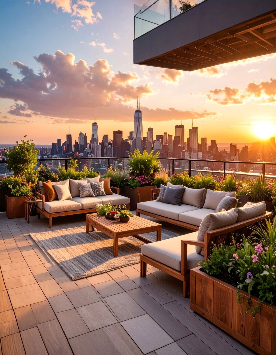 The Rooftop Deck Oasis - 30 deck layout ideas
