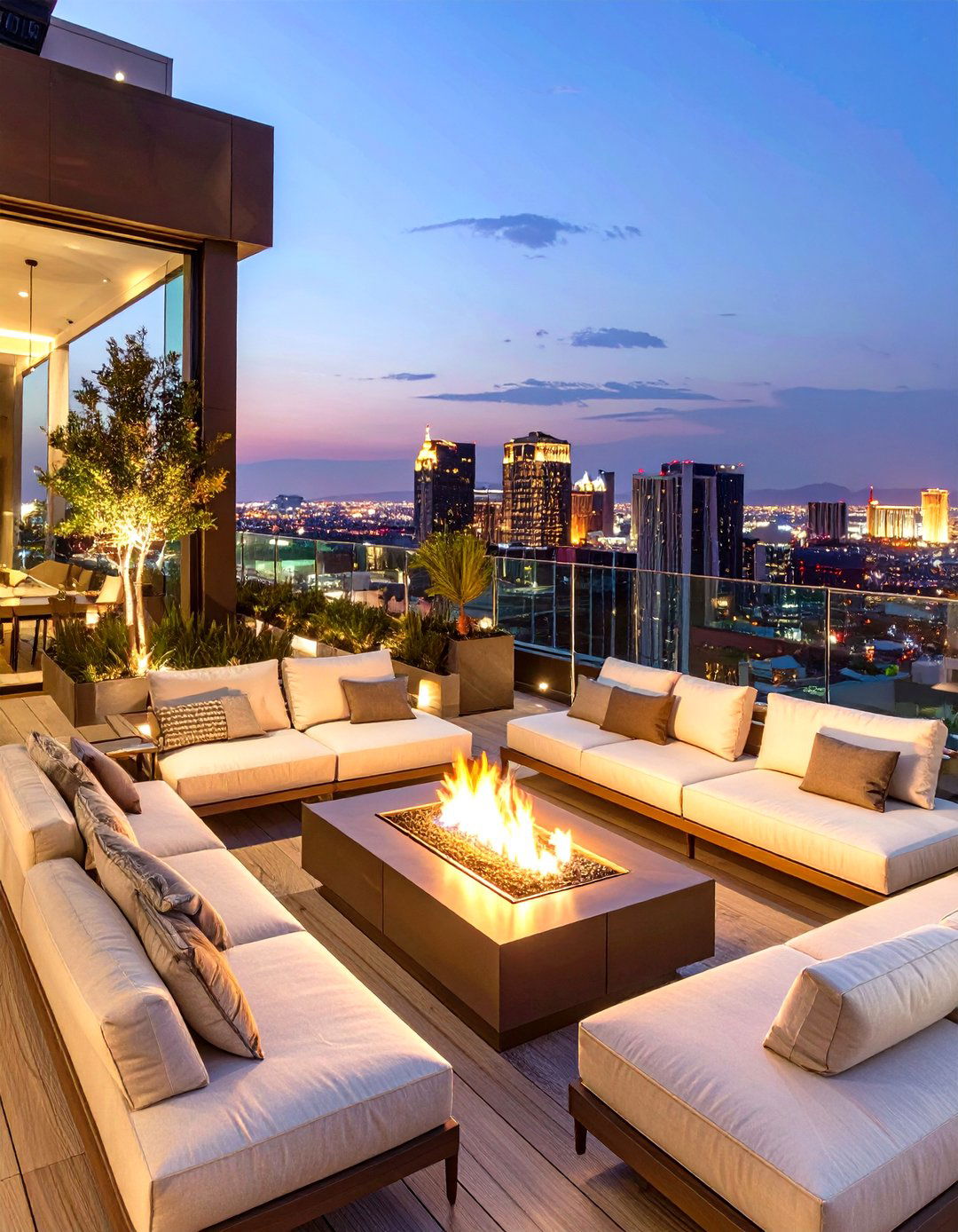The Rooftop Terrace Lounge - 30 interior design las vegas ideas