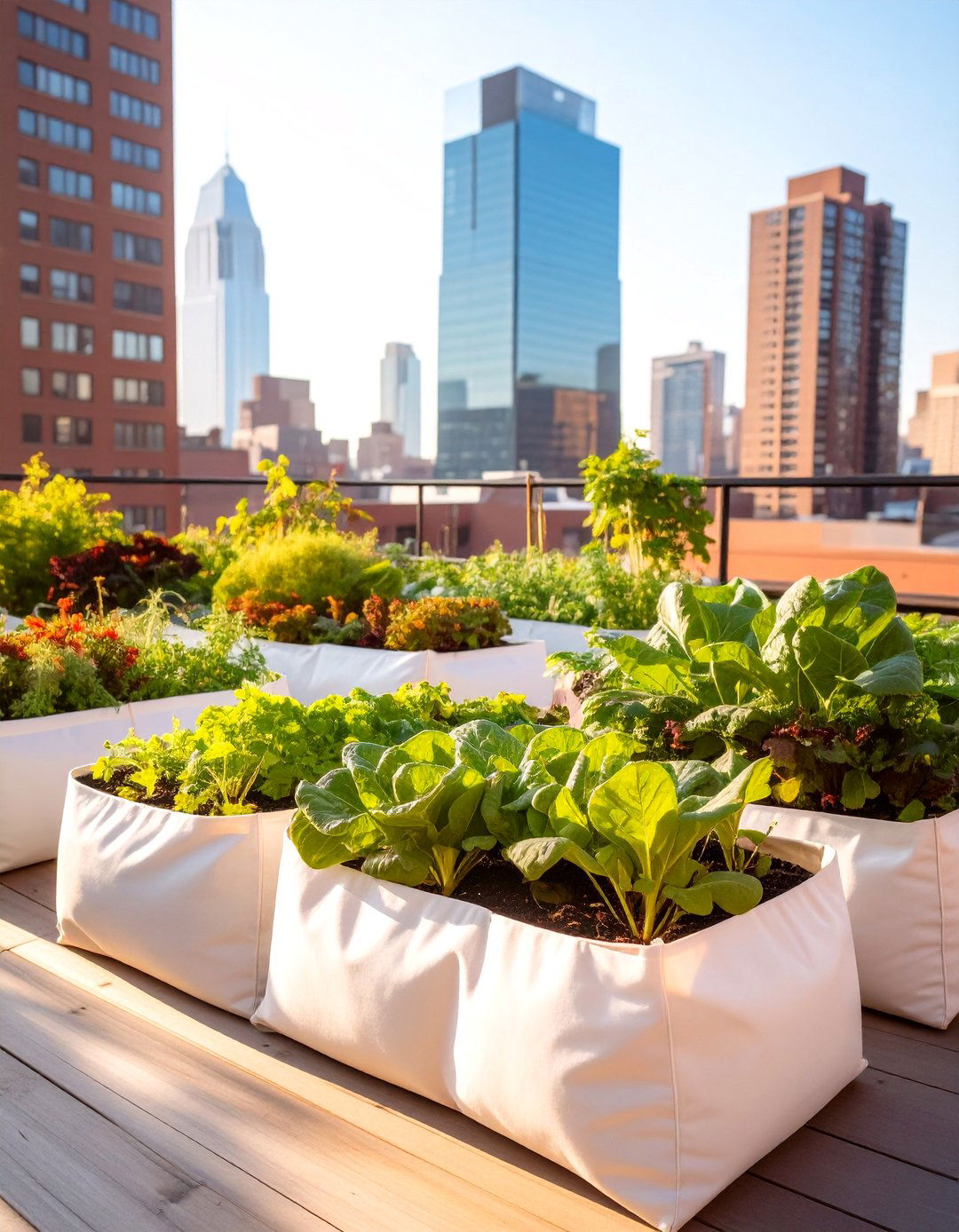 The Rooftop Urban Farm Raised Garden - 30 ai raised garden design ideas