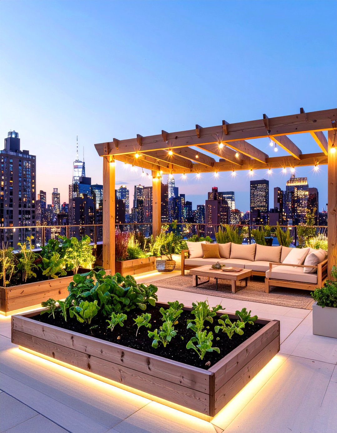 The Rooftop Urban Garden - 30 house design games ideas